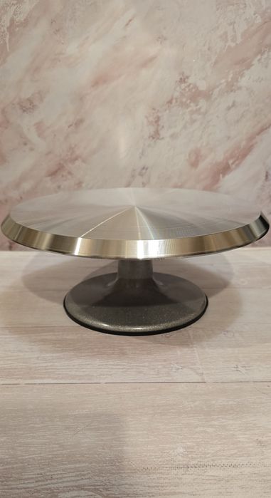 Поворотний стіл для тортів, гончарства. Поворотный стол металлический