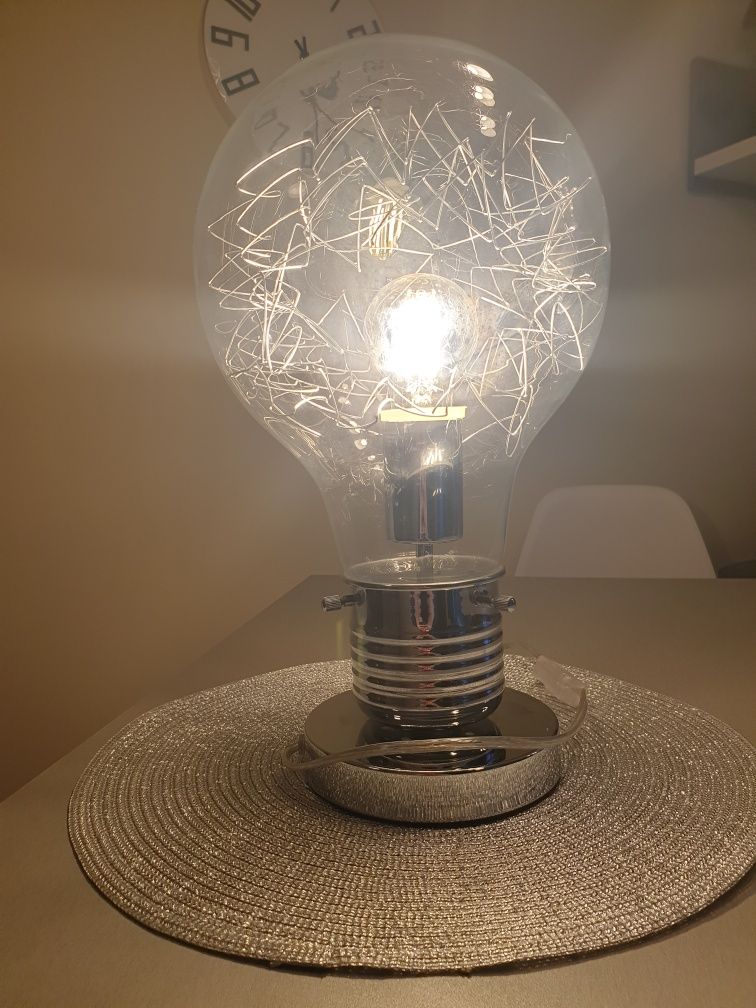 Lampa stołowa bulb + żarówka