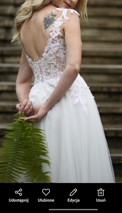 Suknia ślubna Ms Moda 36