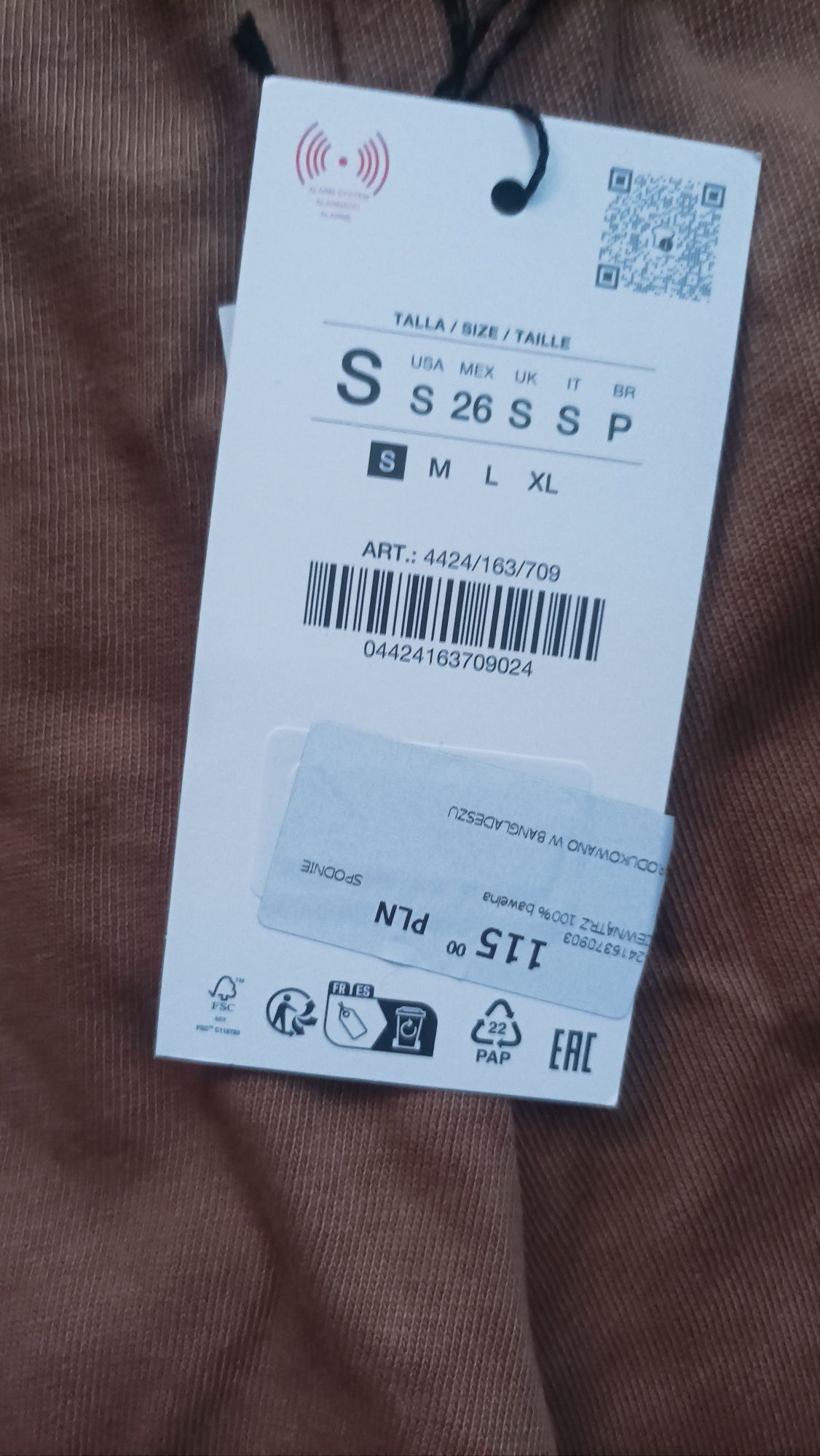 Spodnie dresowe Zara S