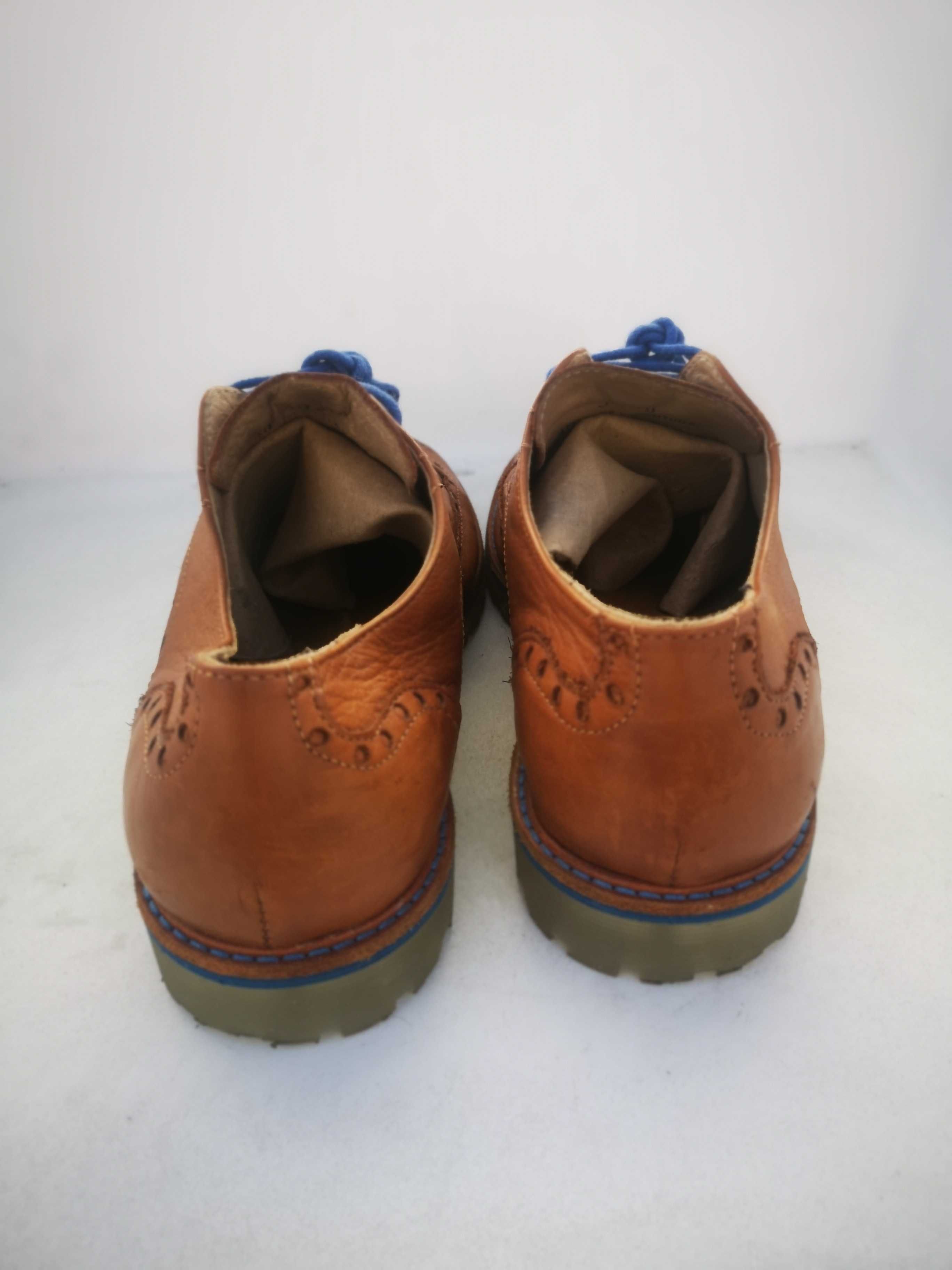 Sapatos Chelsea Oxford camel Nobrand