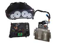 Peugeot 206 1.4 8V Zestaw Startowy Sterownik Silnika ECU Stacyjka Immo