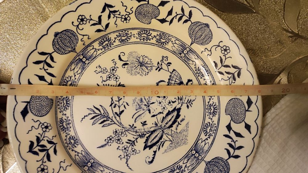 Тарелка Синий лук 18 см Буды 2 шт