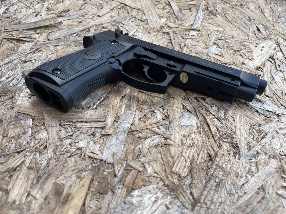 PISTOLA M92 CO2 ESFERA AÇO 4.5MM TIRO DESPORTIVO ENVIO GRÁTIS