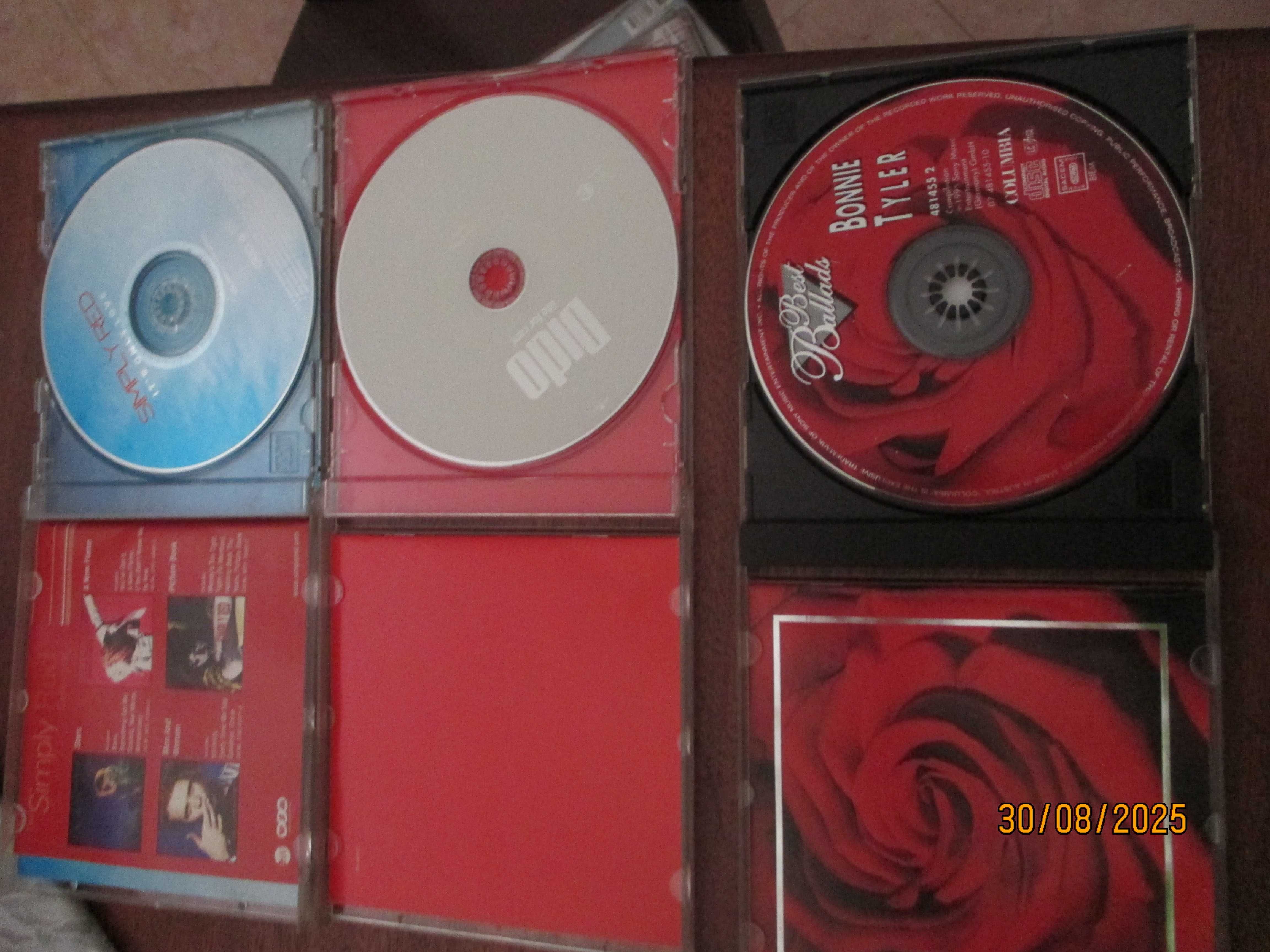 3 cd's - Simply Red, Dido e Bonnie Tyler