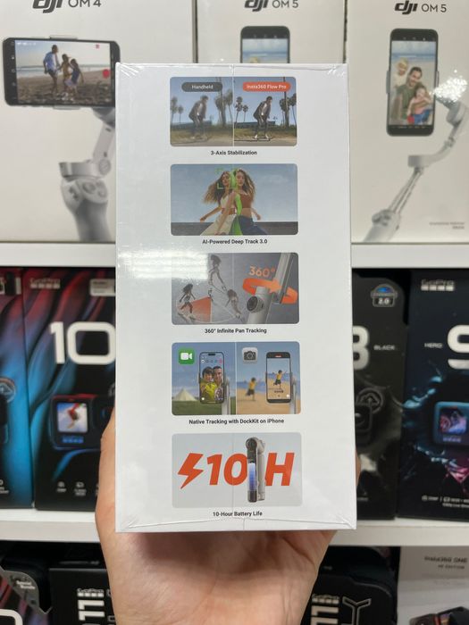 Монопод-стабілізатор Insta360 Flow Pro CINSCBBA Новинка 2024 Магазин