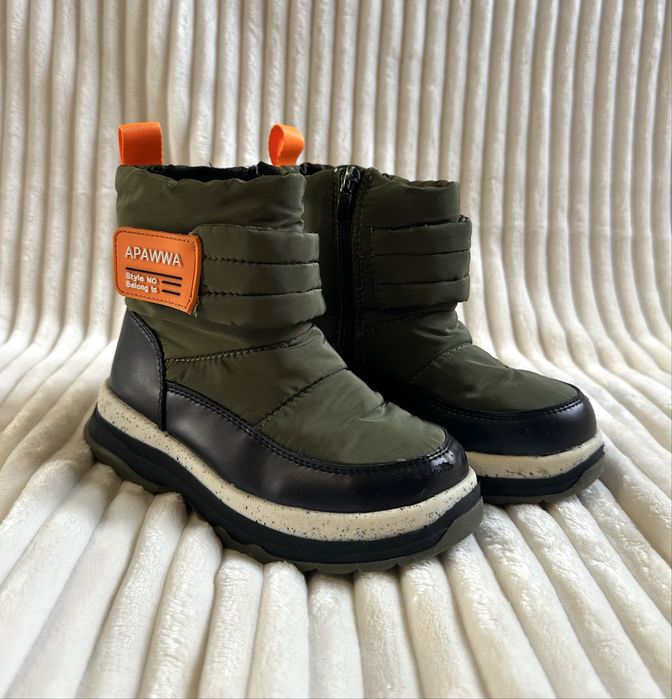 Зимові черевики на хлопчика 5 років, 18.5 см
