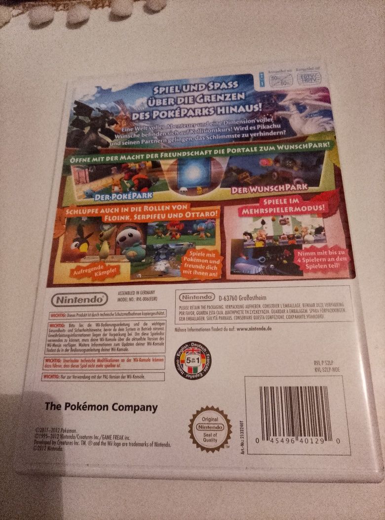 Pokepark 2 wonders Beyond Nintendo Wii