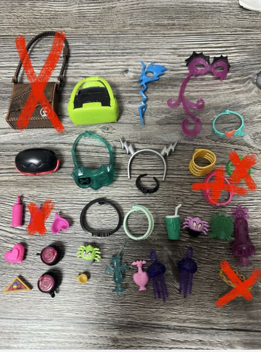 Акси до монстер хай, monster high сумки до ляльок