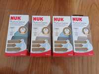 Biberões NUK 0-6 meses novos com caixa