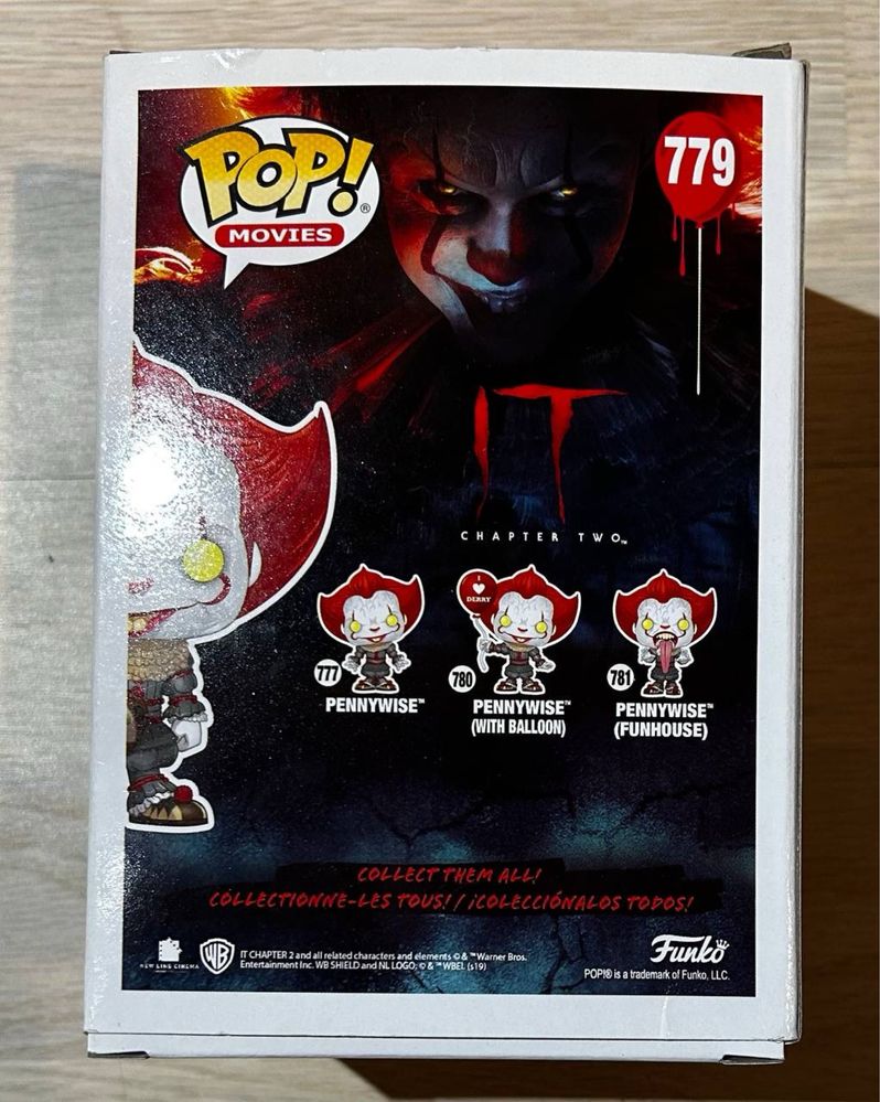 Funko Pop Pennywise special edition 779