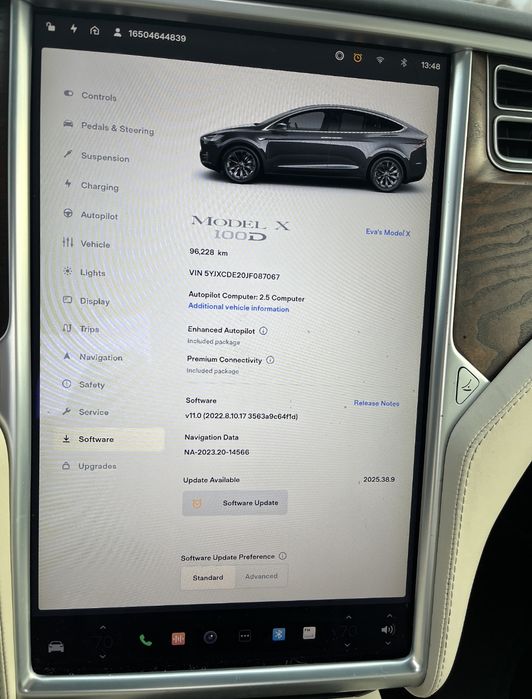 Tesla model X 2018p 100d