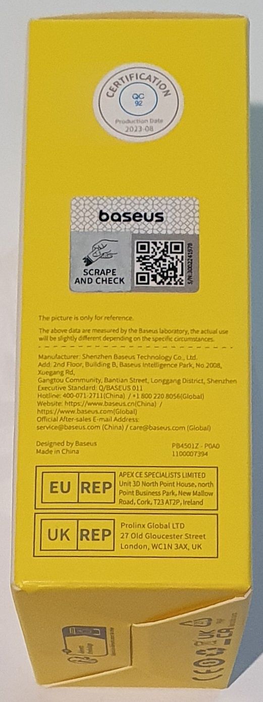 Baseus FM Launcher S-09 18W Lite Series 2USB+type-C
