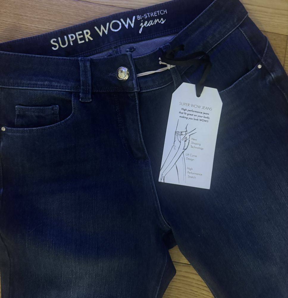 Oryginalne , nowe spodnie Patrizia Pepe 26 jeans z metką okazja