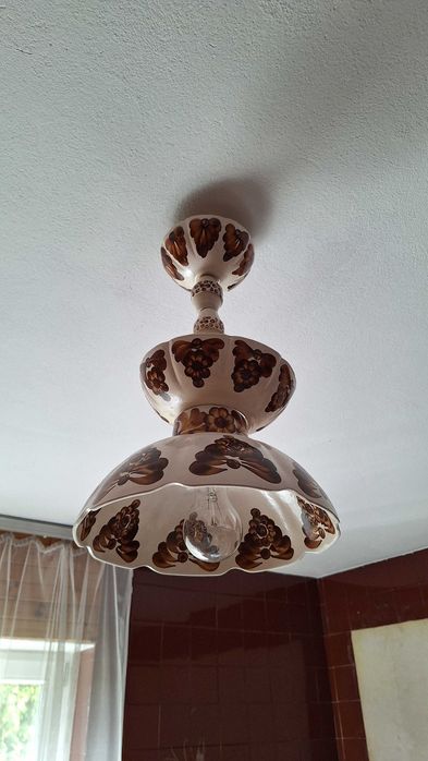 Żyrandol oraz kinkiet