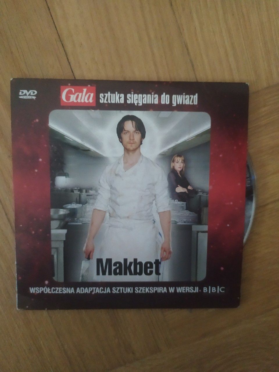 Makbet Film DVD Współczesna adaptacja sztuki Szekspira