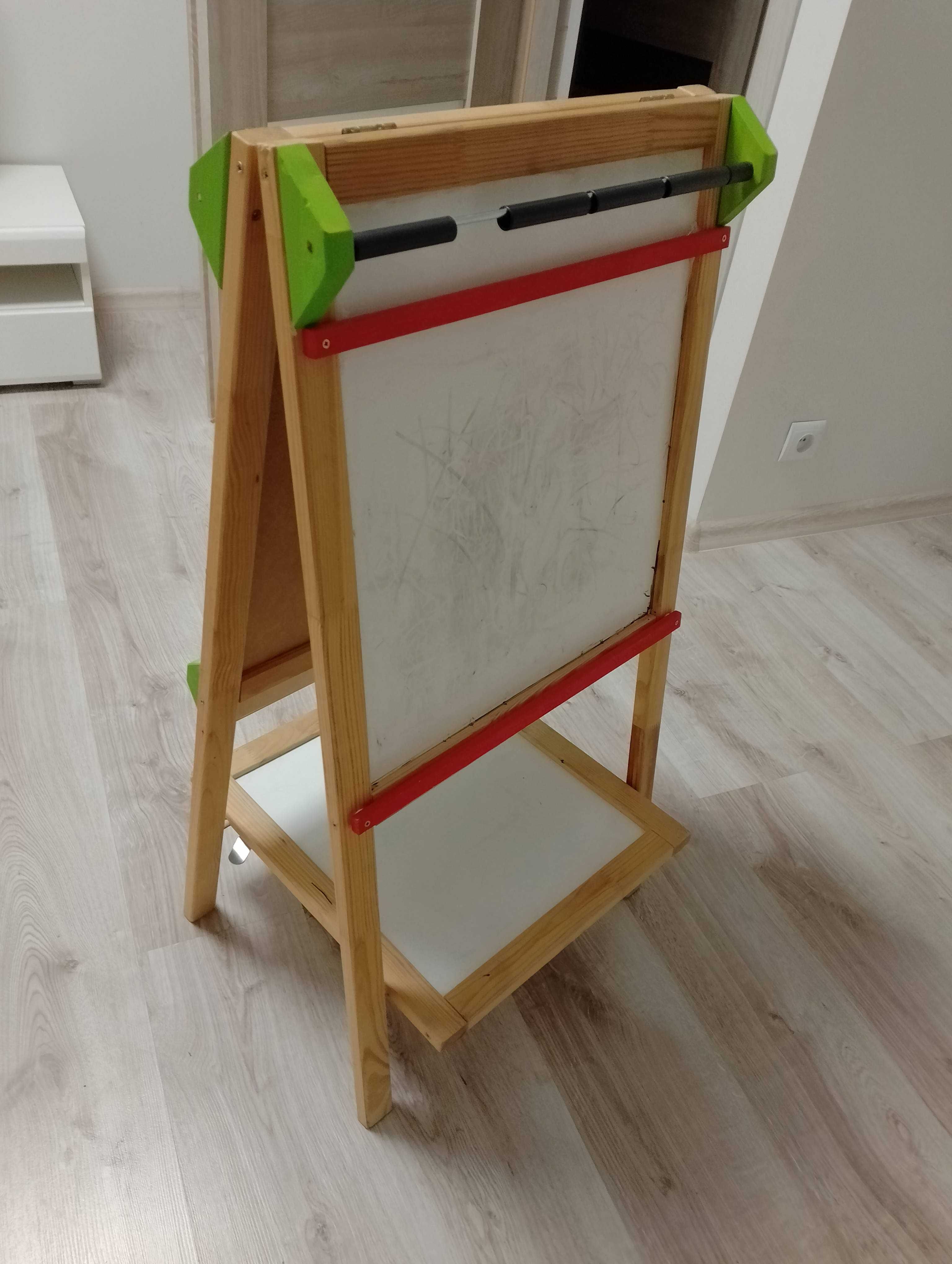 Tablica kredowa dwustronna dla dziecka