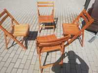 stół + 4 krzesła drewniane