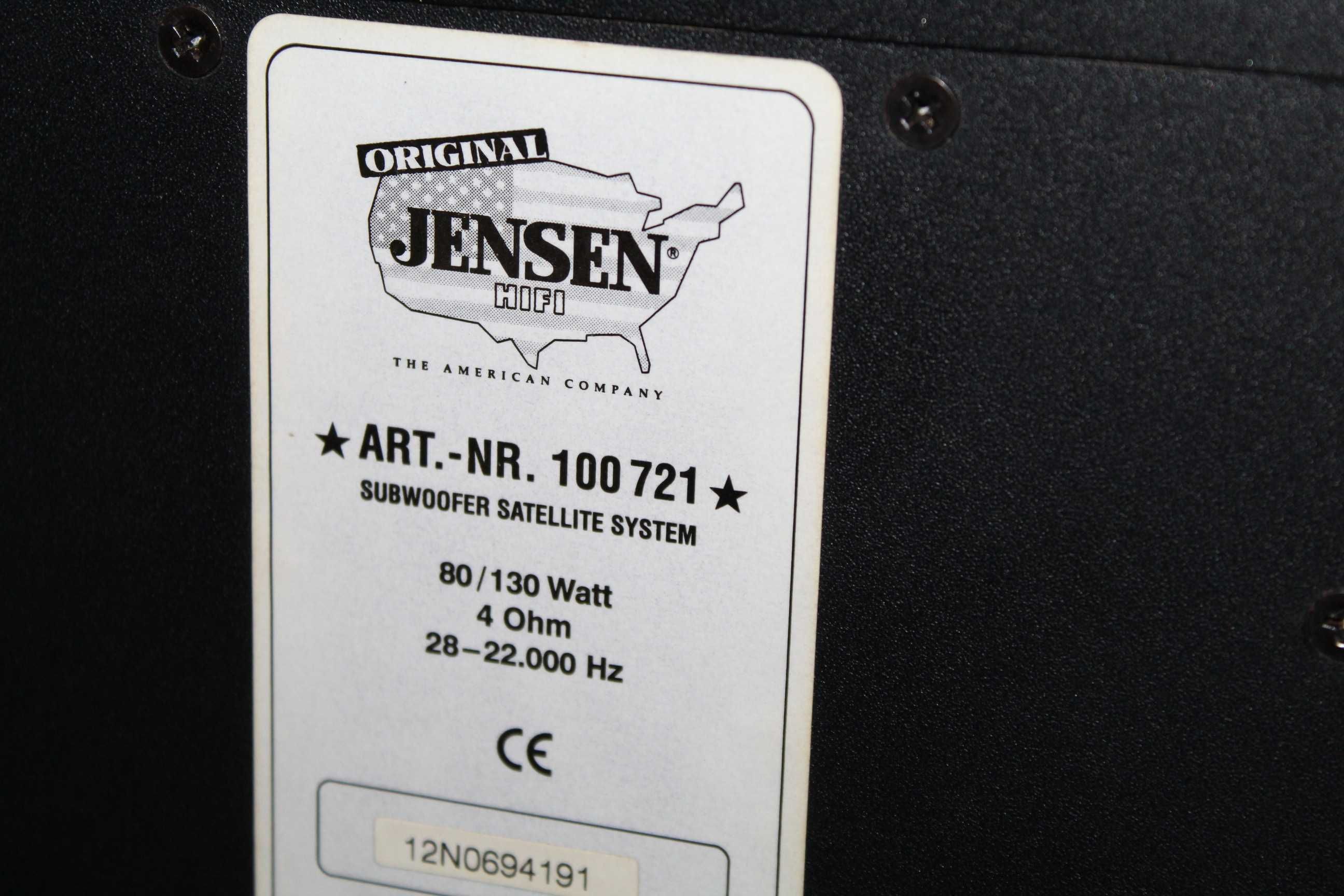 JENSEN ART.-NR.100721 Subwoofer pasywny Wysyłka