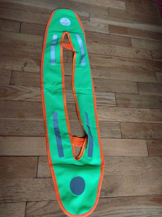 kamizelka odblaskowa / szelki odblaskowe V-neck na rower