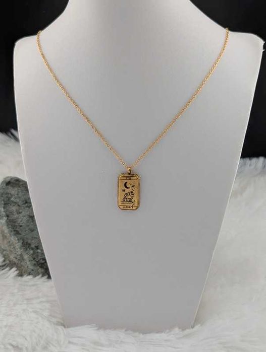 Tarot Naszyjnik z Kartą – La Force