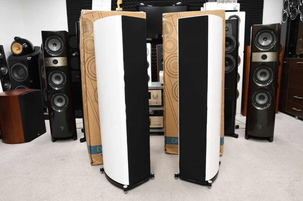 Kolumny Głośnikowe podłogowe stereo głośniki Wharfedale Evo 4.4