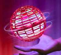 Летающий шар светящийся сенсорный Flynova spinner Pro бумеранг Красный