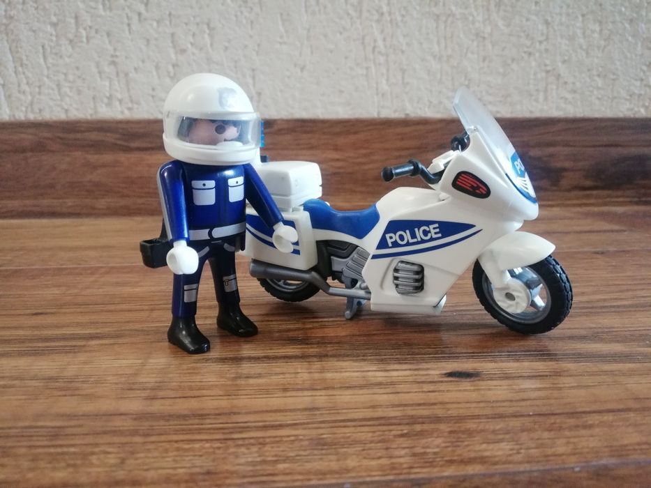 Motocykl policyjny Playmobil PM 5185