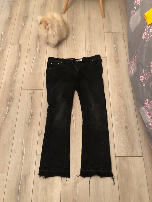 Джинсы флерид тайп бершка С-М размер