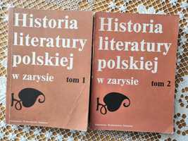 Historia literatury polskiej w zarysie PWN t. 1 i t. 2