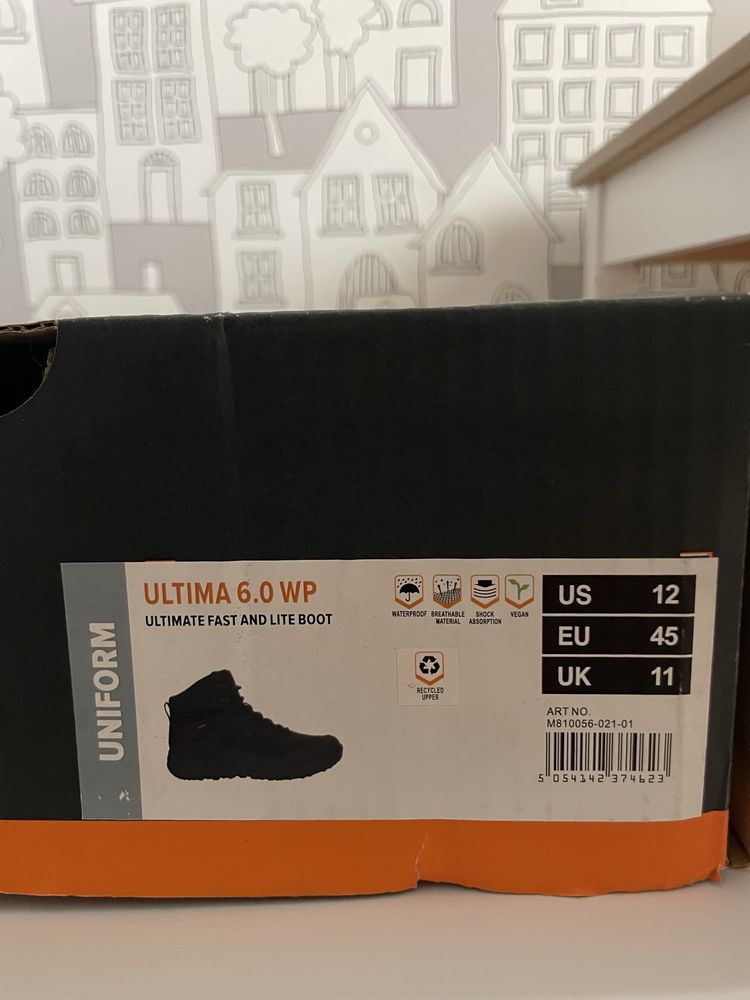 Черевики Combat Boots MAGNUM Ultima 6.0 WP, розмір 45, 29см