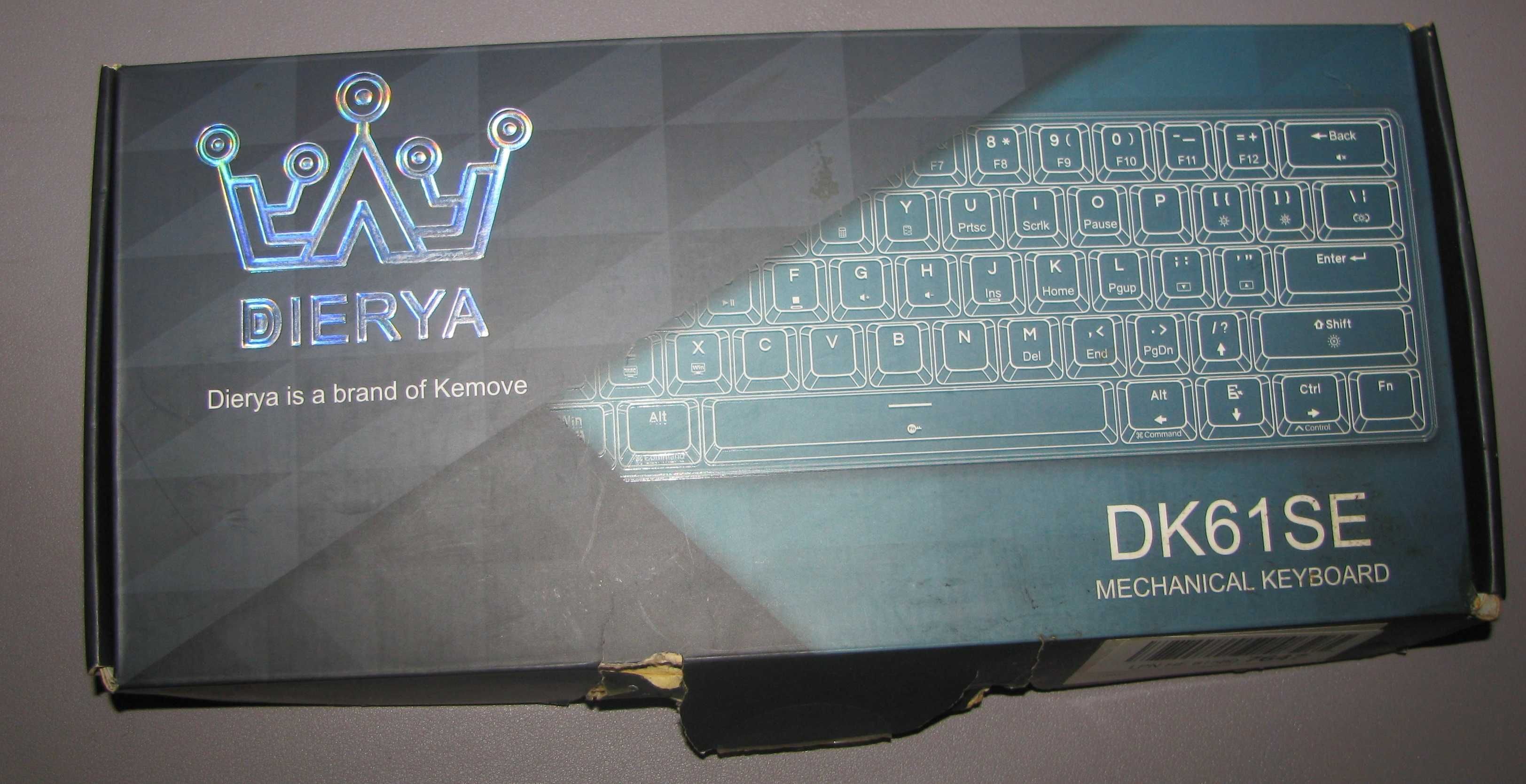 Механическая игровая клавиатура Dierya DK61SE