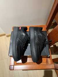 Supreme x Nike Air Force 1 Black Sneakers EU 41