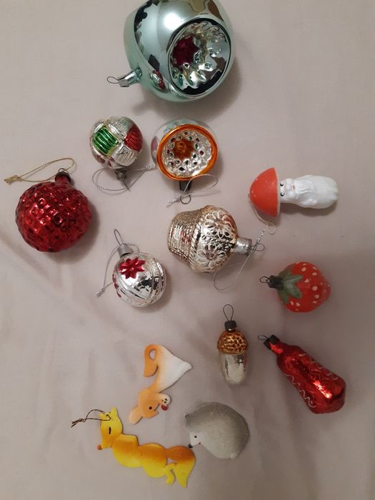 Елочные игрушки ссср