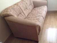 KLER--sofa trzyosobowa- piękna + zasłony z firaną