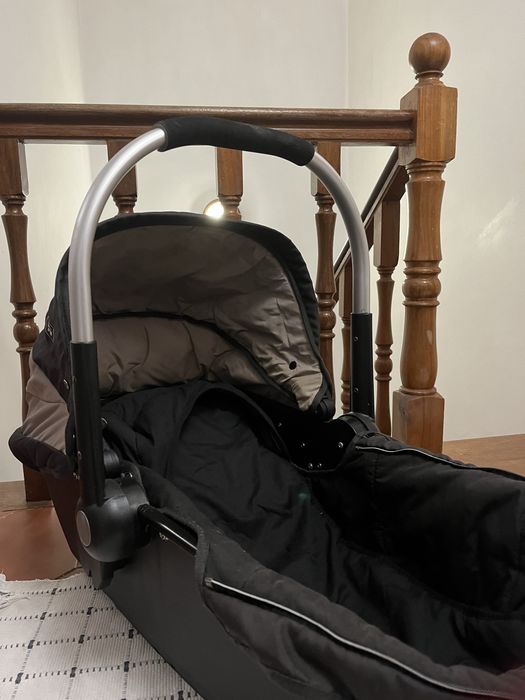 Alcofa Para Bebé - Preta