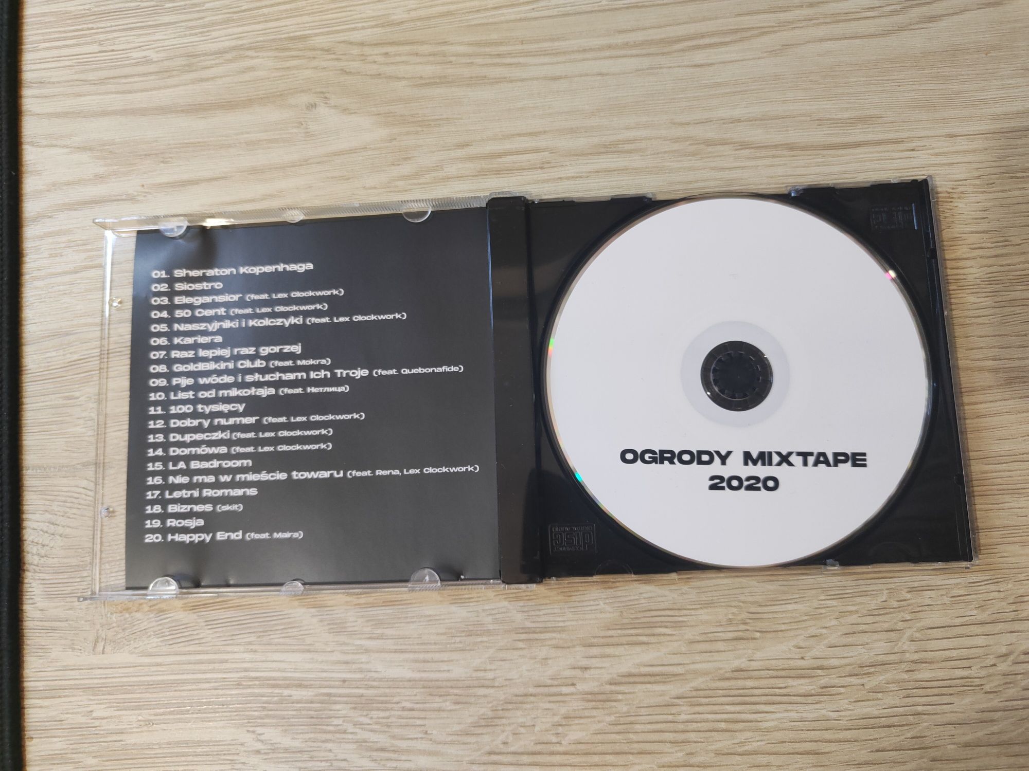 Kukon - Ogrody Mixtape 2 piękny syf Ogrody 2020 lex Clockwor rap płyty