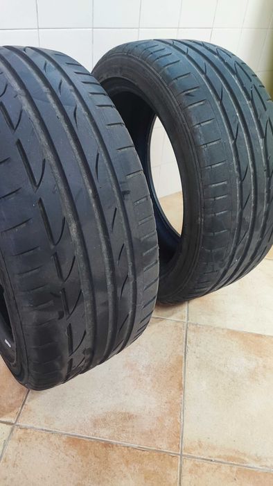 Pneu bridgestone potenza 225 45 r17 80% piso