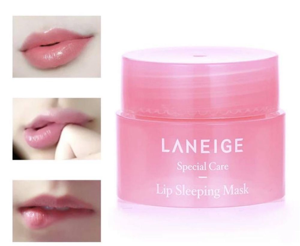 Нічна маска для губ з екстрактом ягід laneige lip sleeping mask