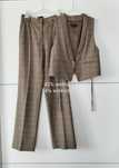 Garnitur damski Massimo dutti 38 M w kratkę wełniany wiskozowy