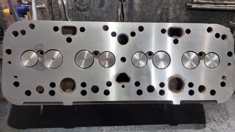 Головка блоку циліндрів ГБЦ ЮМЗ Д-65 після відновлення