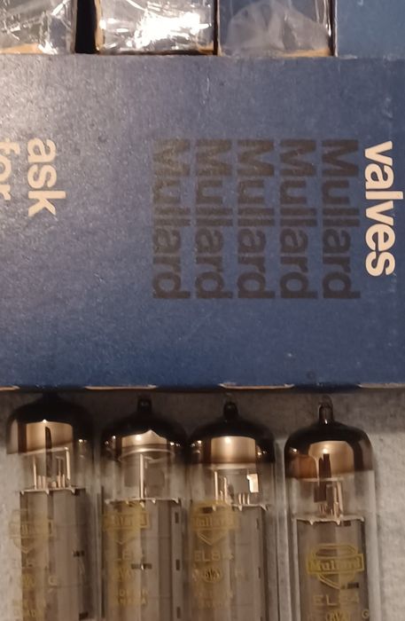 Válvulas Mullard EL84 - New Old Stock