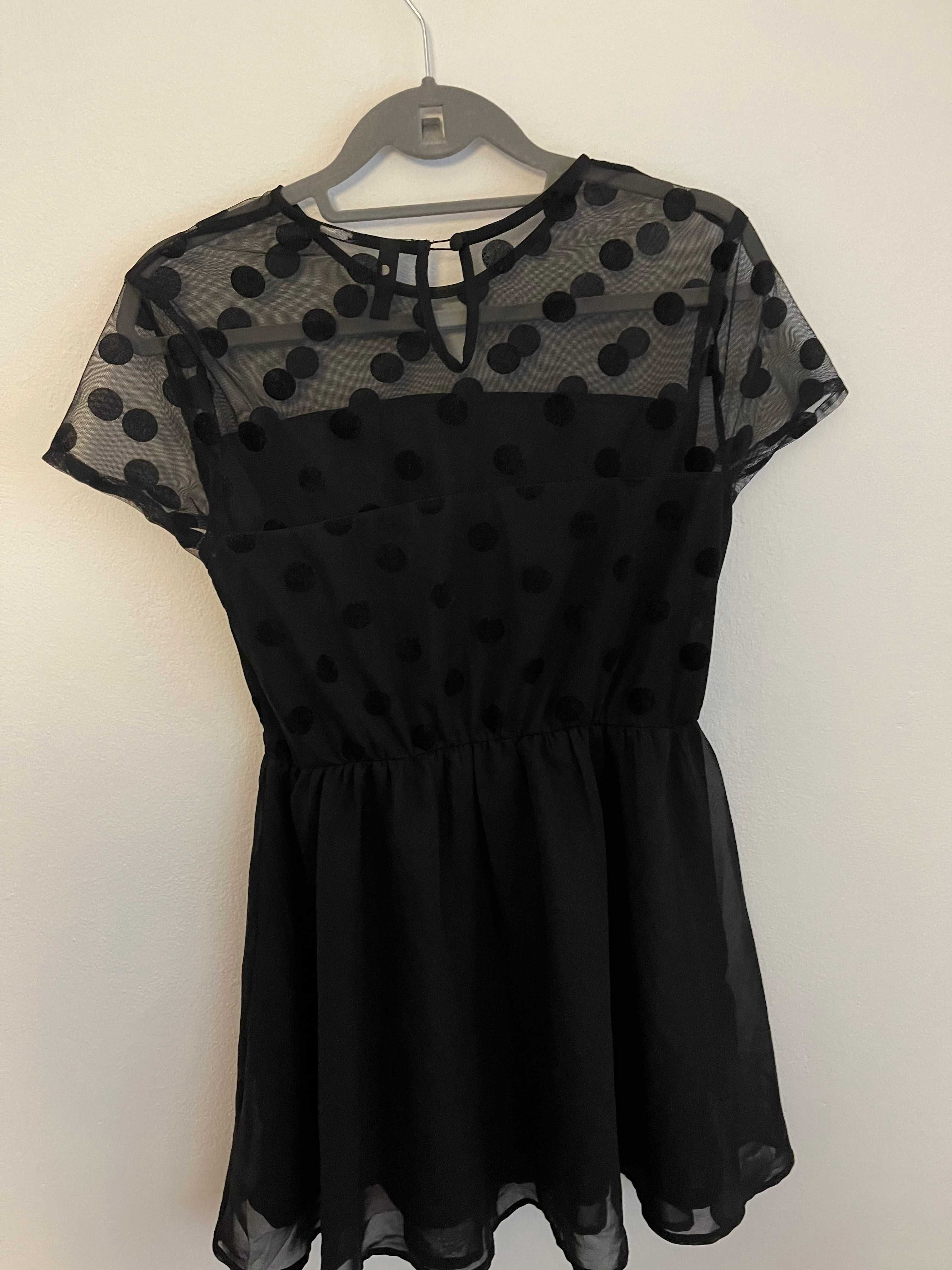 Czarna sukienka – H&M- rozmiar 34