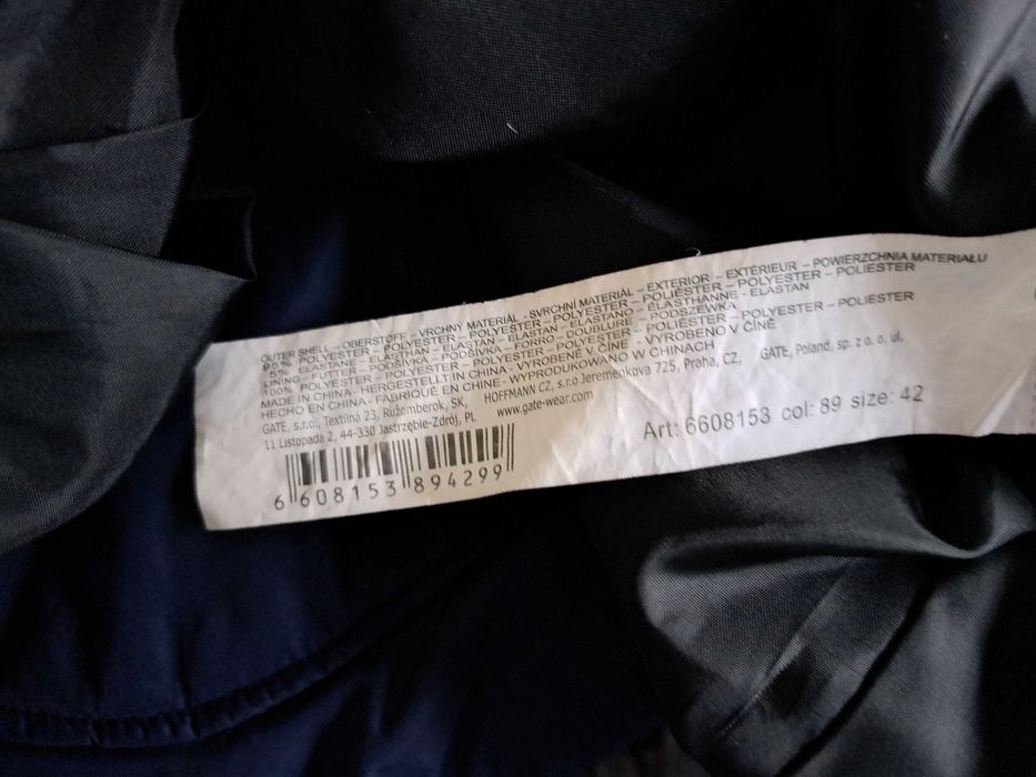 Krótka damska marynarka, żakiet, w czarno białe pasy ,rozm. XL