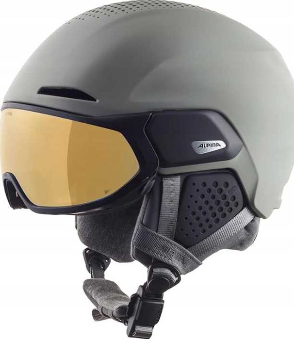 Kask narciarski ALPINA ALTO Q-LITE z przyłbicą Rozm. M 55-59 cm