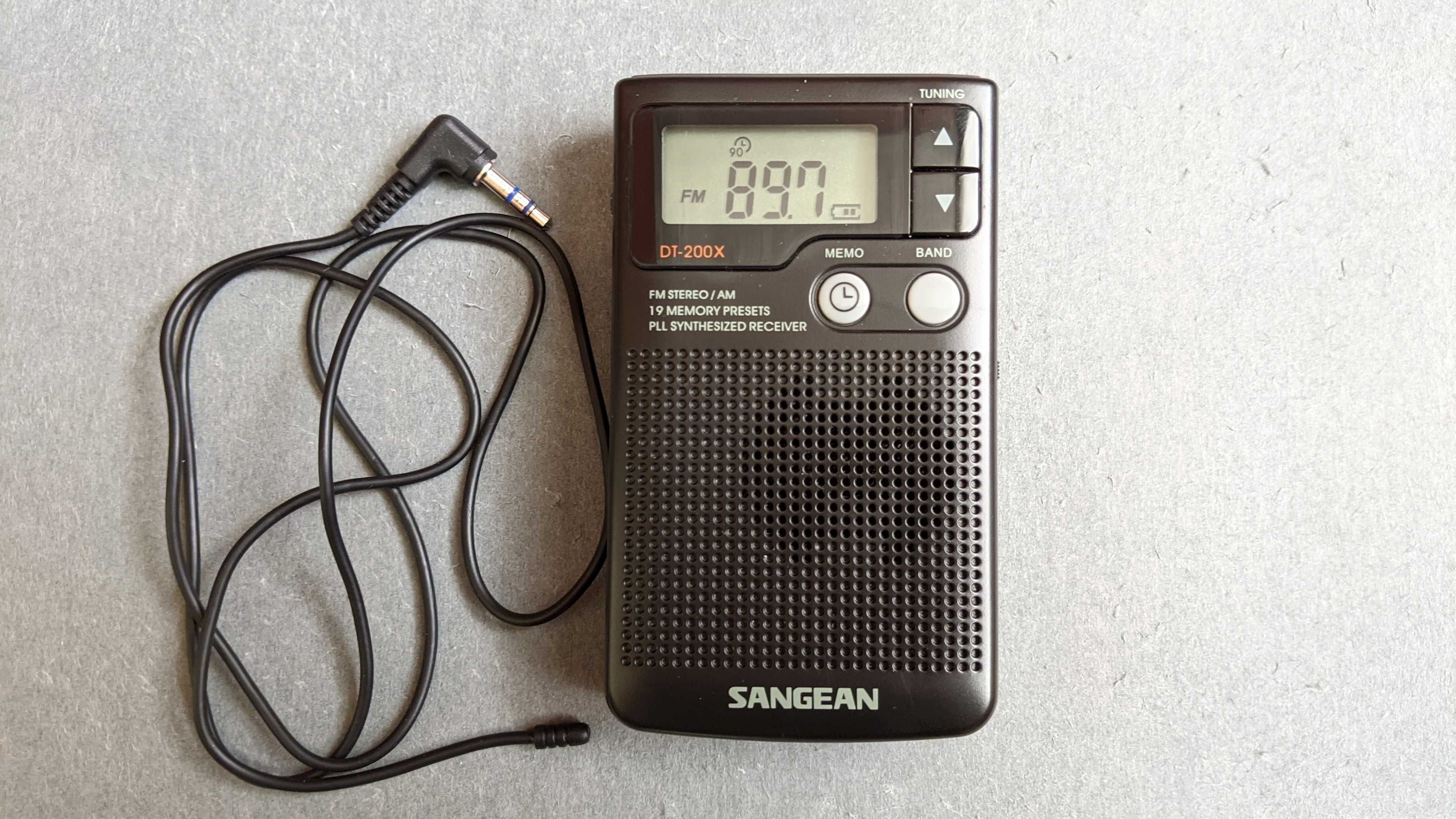 Sangean DT-200X AM/FM радіоприймач
