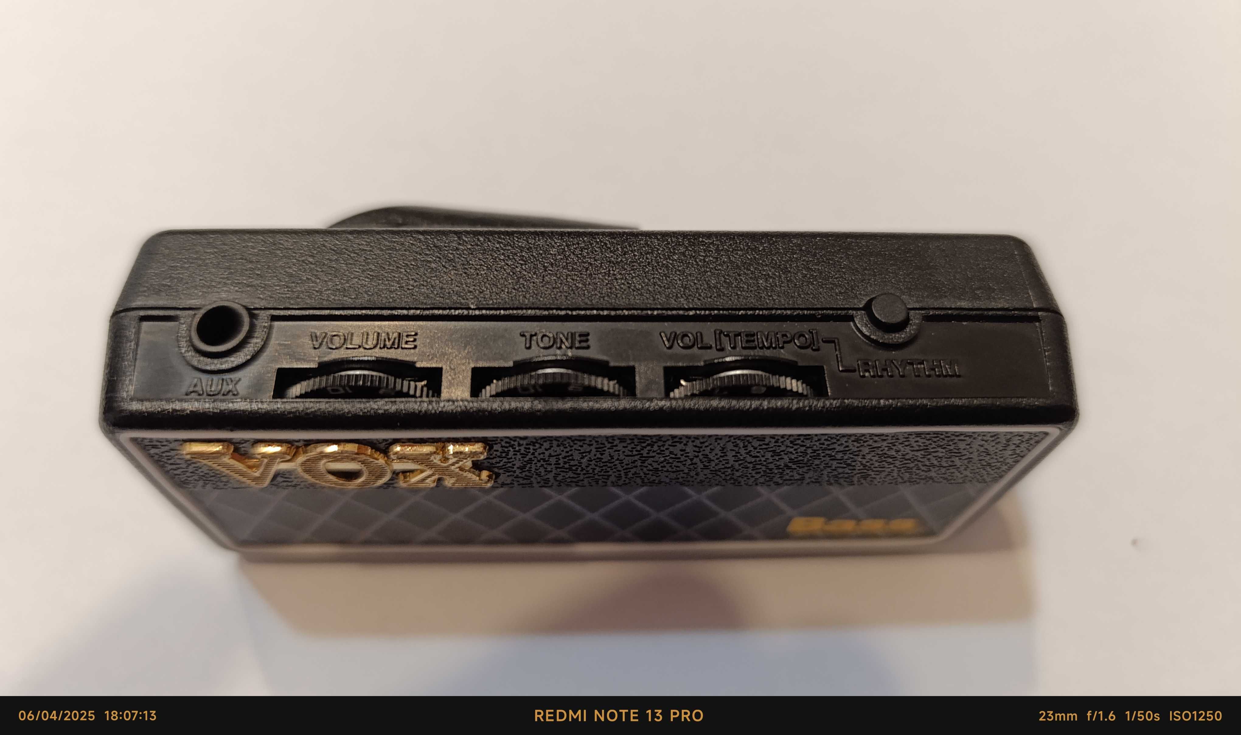 VOX Amplug Bass - Amplicador de baixo electrico para auscultadores