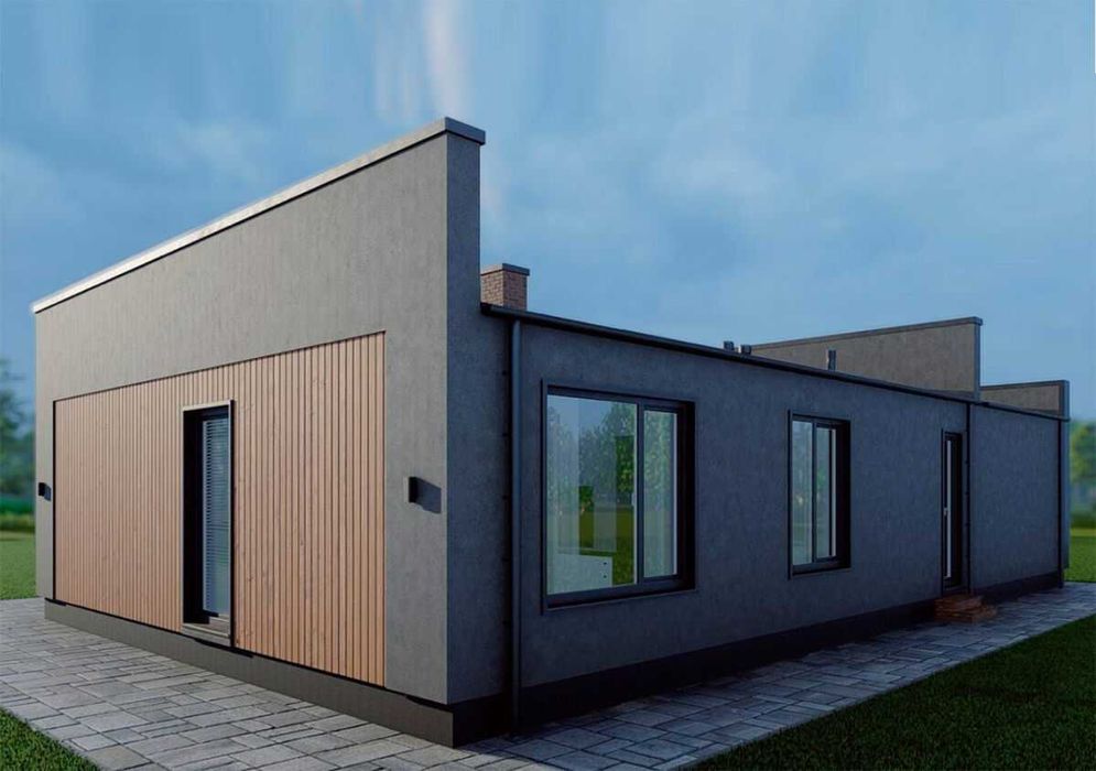 Енергоефективний будинок 116 м2 за 45 днів з СІП панелей в Березані