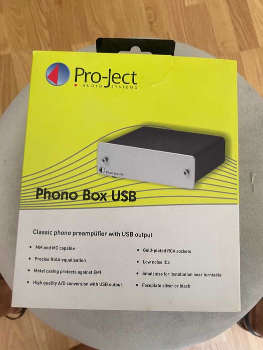 Po-ject audio phono box USB
