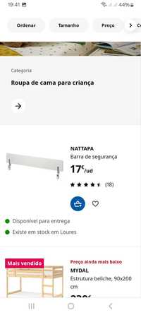 cama para criança Ikea